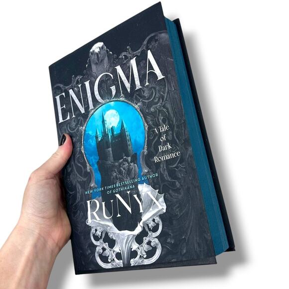 Enigma: A Dark Academia Romance By: RUNYX Special Edition Hardcover Book - Picture 1 of 8